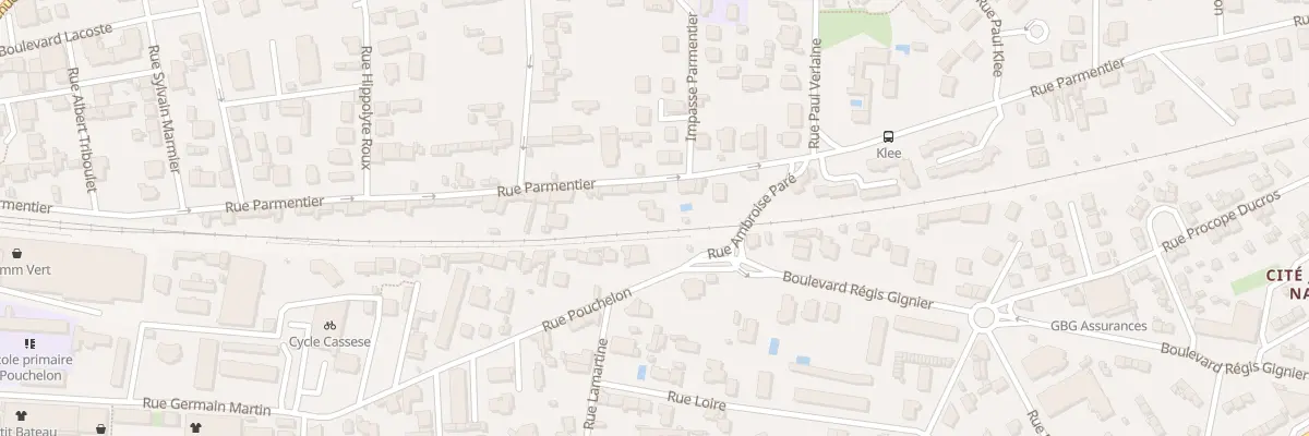 Plan du 50 Rue Parmentier à Romans-sur-Isère