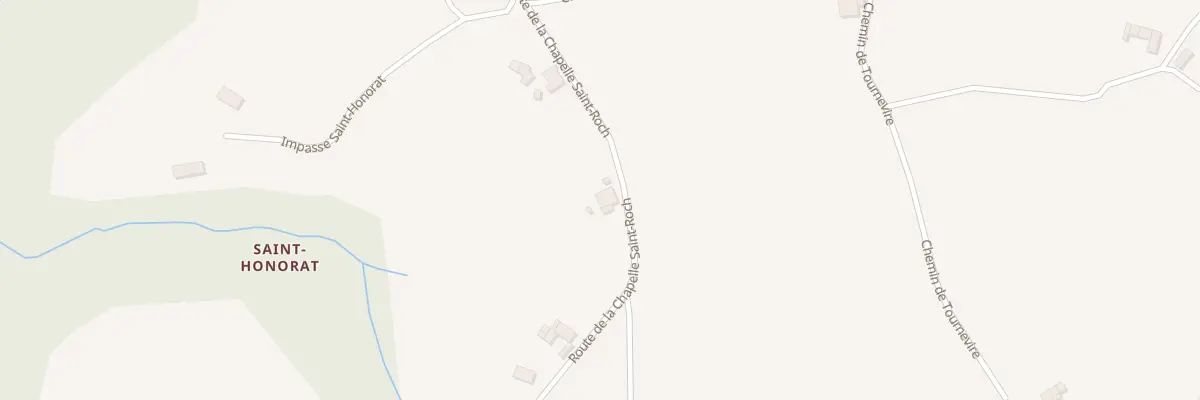 Plan du 840 Rte de la Chapelle St Roch à Montchenu