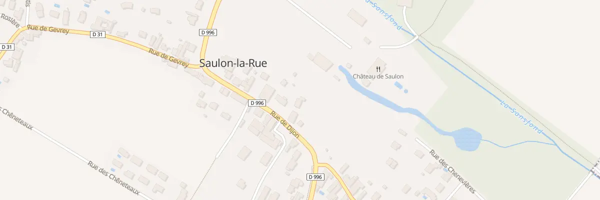 Plan du 99A Rue de Dijon à Saulon-la-Rue