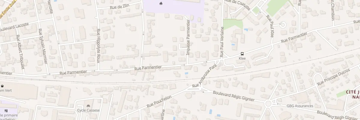 Plan du 65 Rue Parmentier à Romans-sur-Isère
