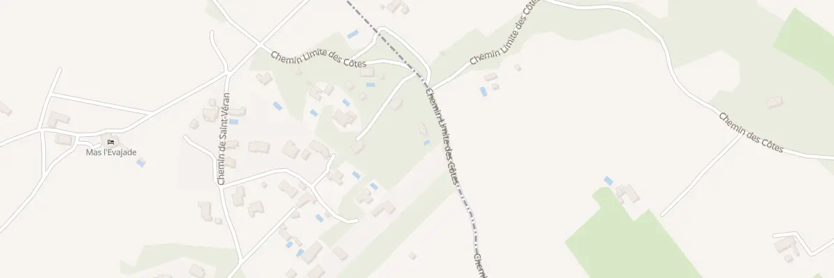 Plan du 5987 Les Cotes à Beaumes-de-Venise