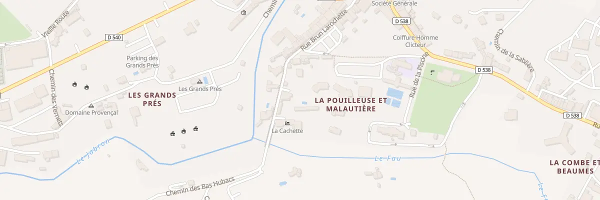 Plan du 29 Rue Brun Larochette à Dieulefit