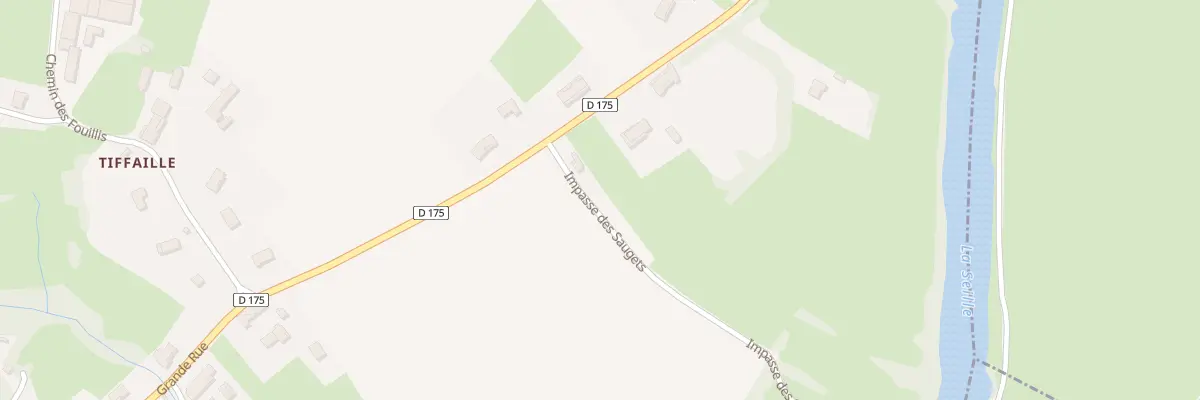 Plan du 2400 Rue Grande Rue à Huilly-sur-Seille