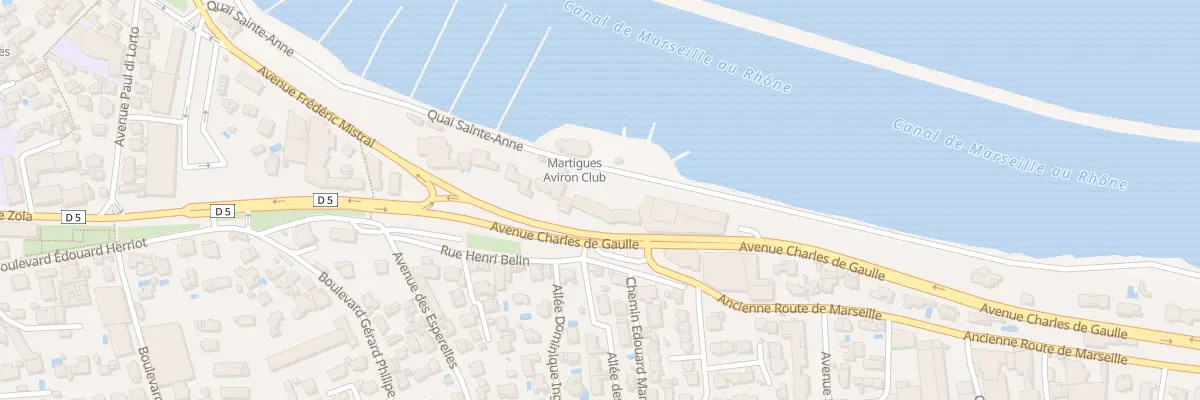Plan du 9006 Quai Sainte-Anne à Martigues