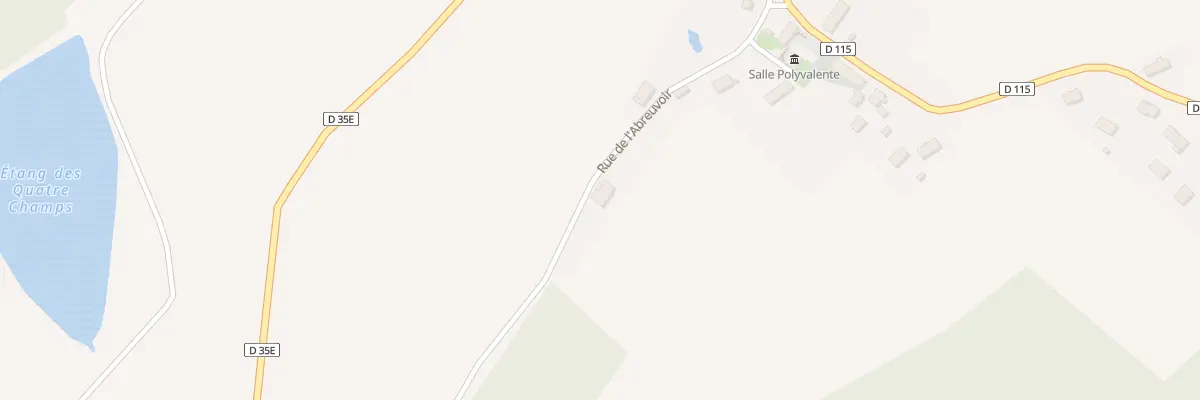 Plan du 6 Rue de l’Abreuvoir à Montmain