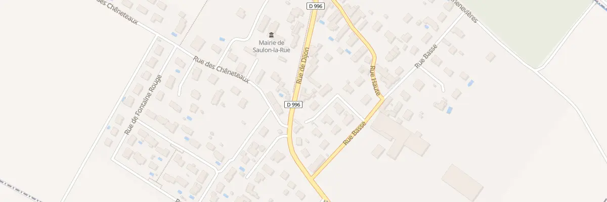 Plan du 121 Rue de Dijon à Saulon-la-Rue