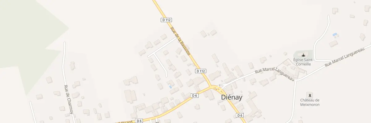 Plan du 3 Rue de la Bassotte à Diénay
