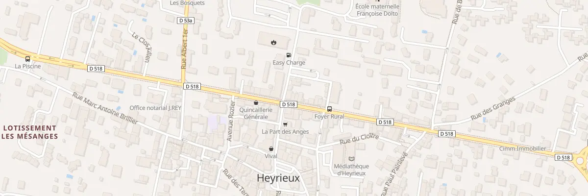 Plan du 47 Av General Leclerc à Heyrieux