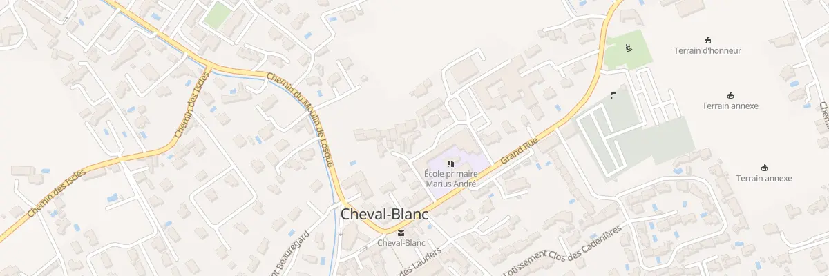 Plan du 5208 L’Eglise à Cheval-Blanc