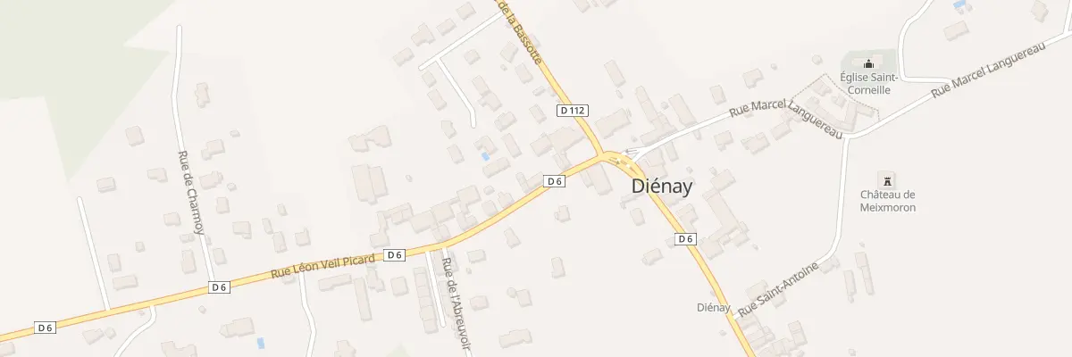 Plan du 6 Rue Léon Veil Picard à Diénay