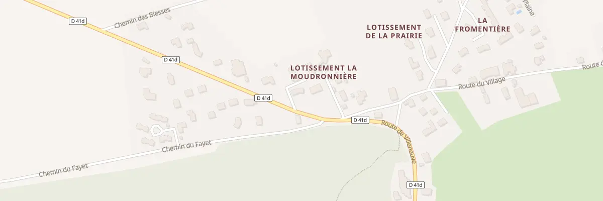 Plan du 24 Imp des Merisiers à Savas-Mépin