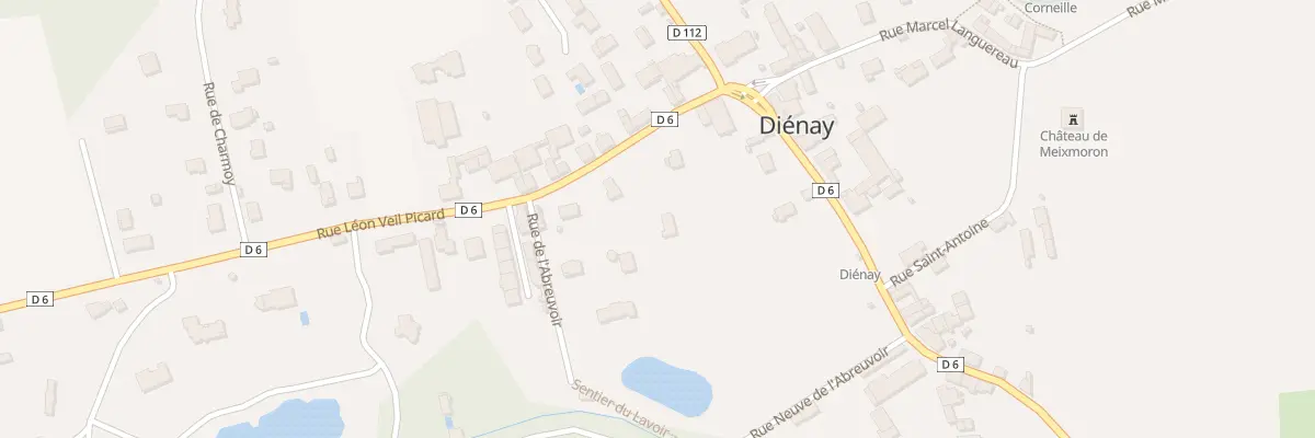 Plan du 3 Rue Léon Veil Picard à Diénay