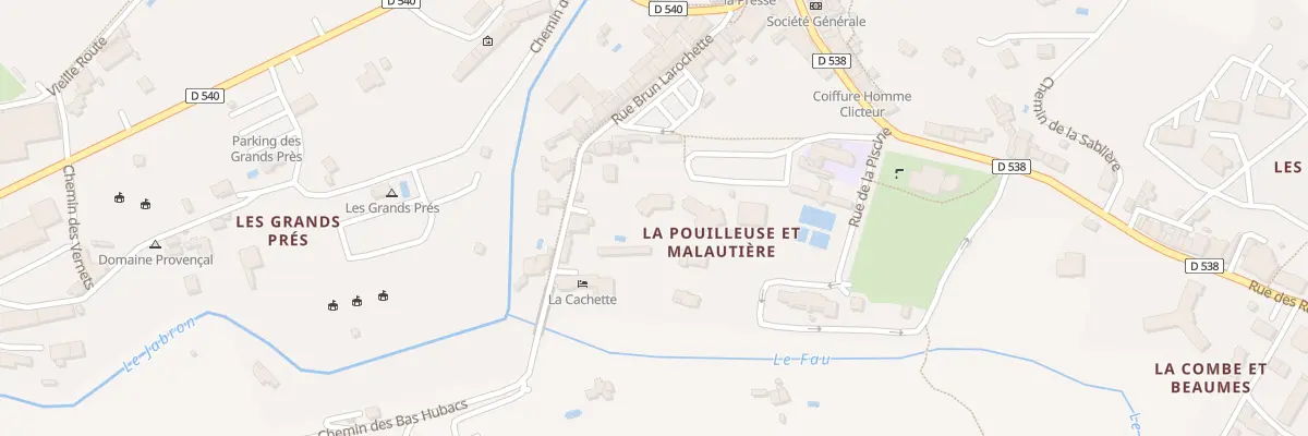 Plan du 27 Rue Brun Larochette à Dieulefit