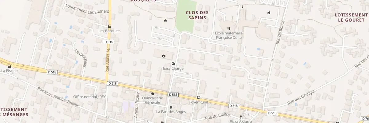 Plan du 78 Av General de Gaulle à Heyrieux