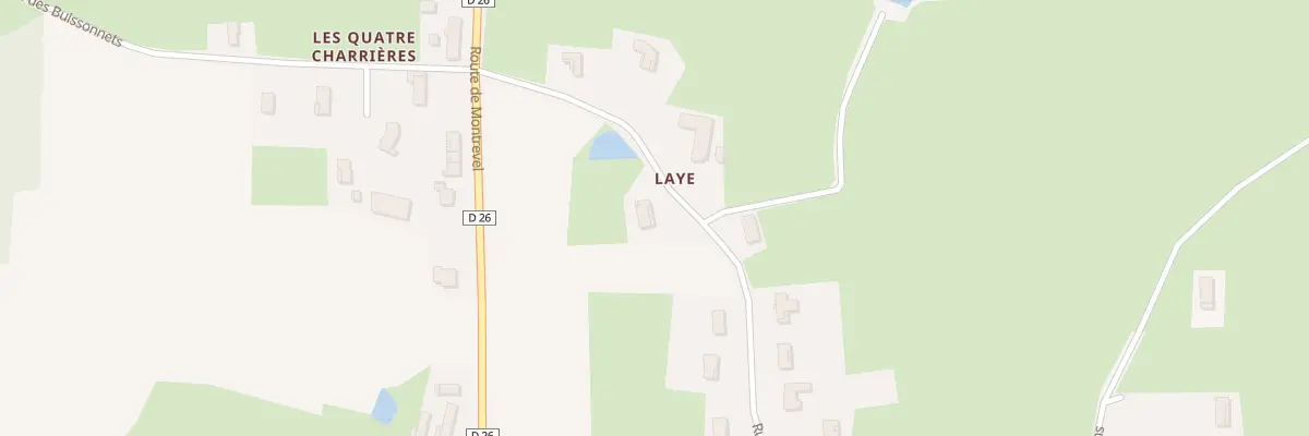 Plan du 192 Rue de Laye à Saint-Didier-d’Aussiat
