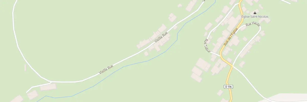 Plan du 3 Vieille Rue à Véry