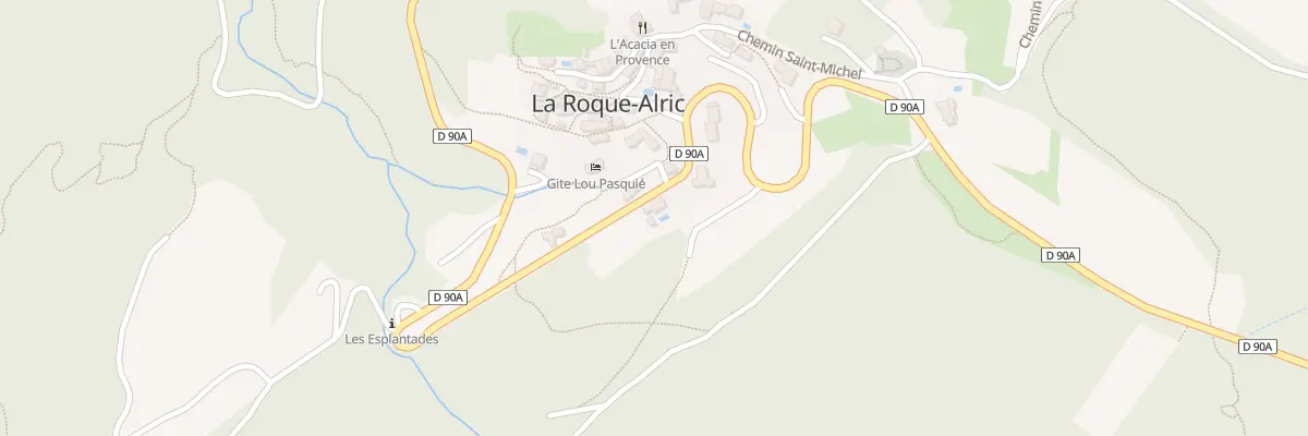 Plan du 5069 Les Explantades à La Roque-Alric