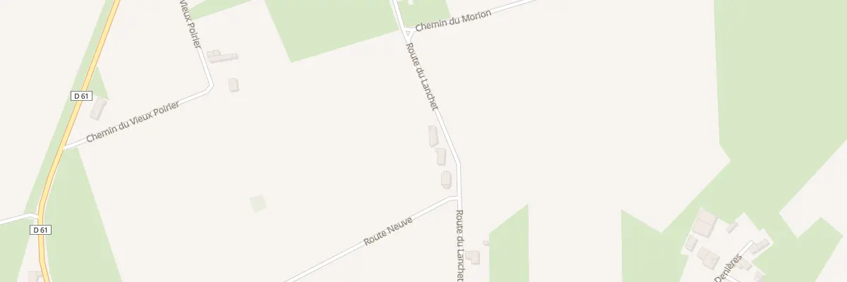 Plan du 526 Rte du Lanchet à Sainte-Croix