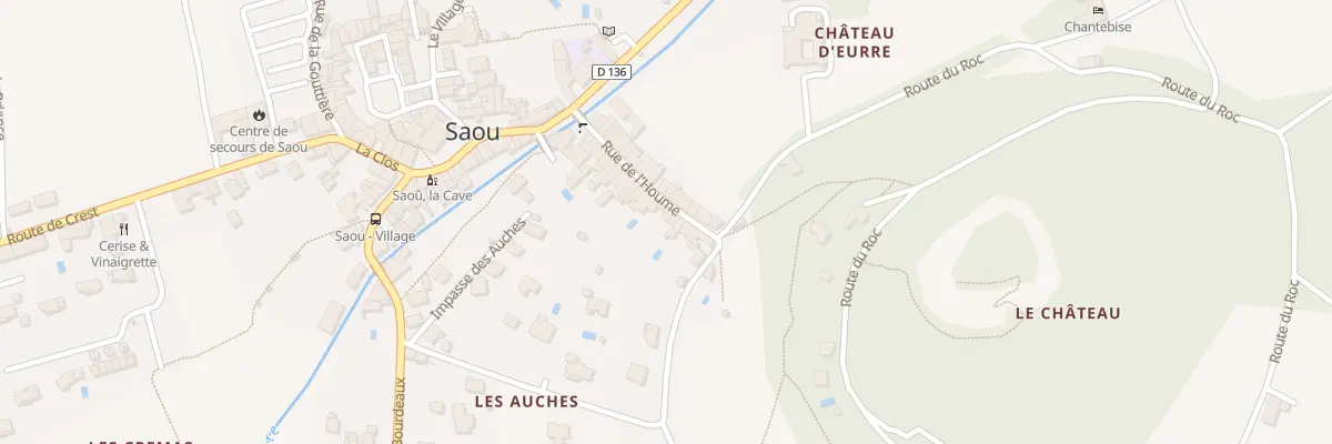 Plan du 28 Rue de l’Houme à Saou