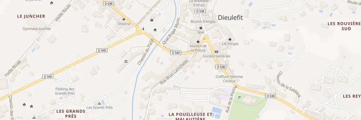 Plan du 4 Rue Brun Larochette à Dieulefit