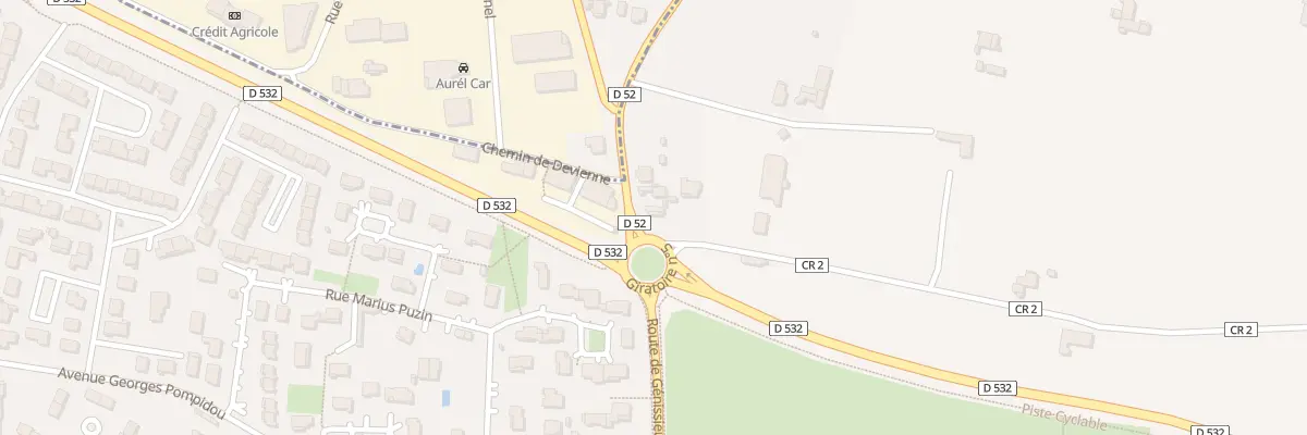 Plan du 668 Rte de Maraye à Romans-sur-Isère