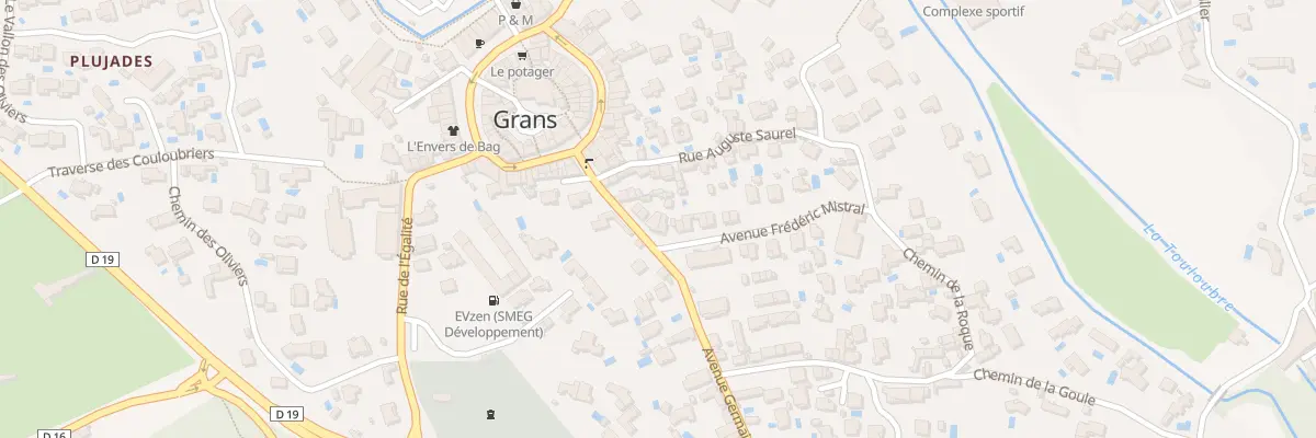 Plan du 5524 La Roque à Grans
