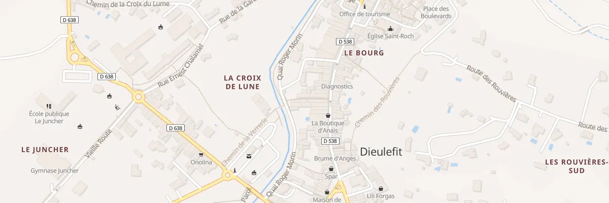 Plan du 5 Rue Bonnefoy à Dieulefit