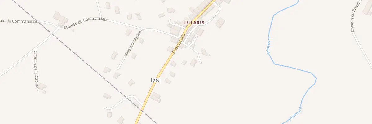 Plan du 555 Rue du Laris à Saint-Christophe-et-le-Laris