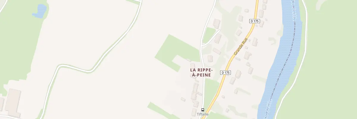 Plan du 145 Mte de la Rippe a Peine à Huilly-sur-Seille