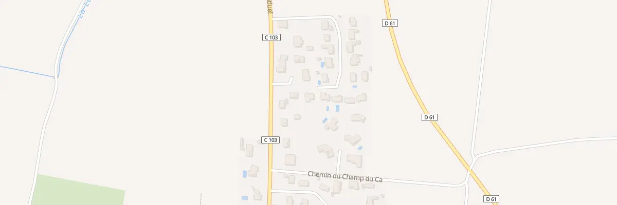Plan du 620 Rte de Montluel à Niévroz