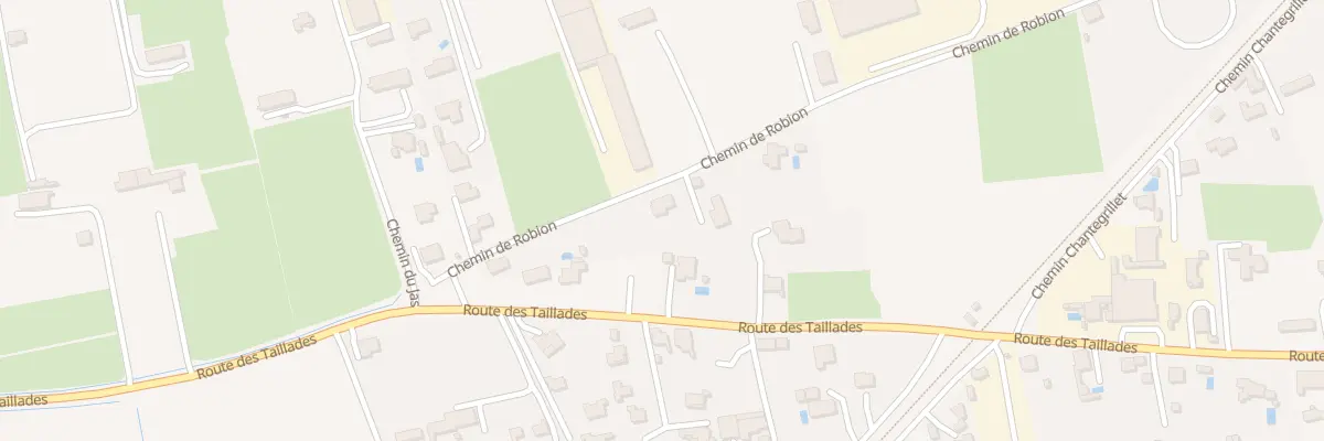 Plan du 216 Che de Robion à Cavaillon