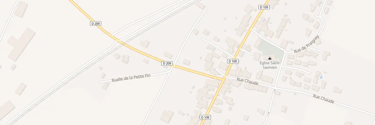 Plan du 4 Rue des Etangs à Villiers-le-Sec