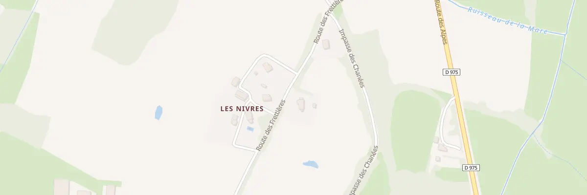 Plan du 385 Rte des Frettieres à Romenay
