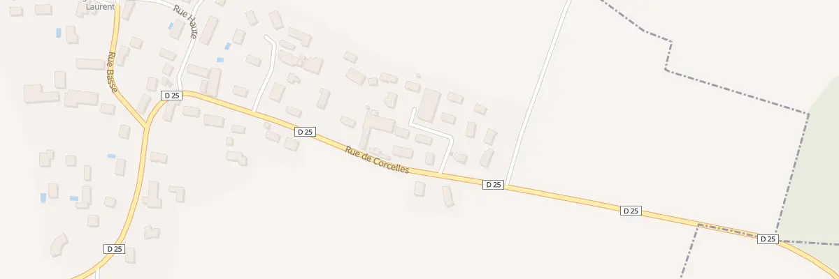 Plan du 21B Rue de Corcelles à Savouges