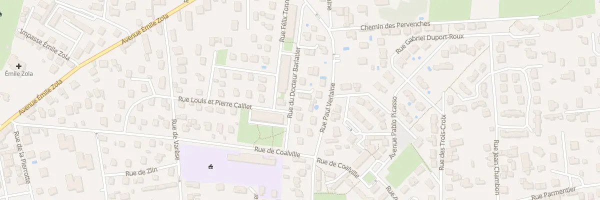 Plan du 5 Av du Doc Barlatier à Romans-sur-Isère