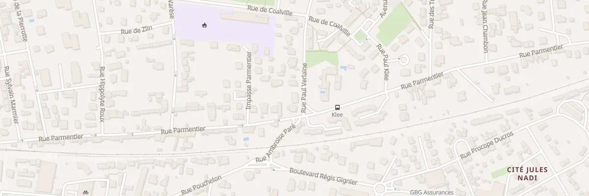 Plan du 3 Rue Paul Verlaine à Romans-sur-Isère
