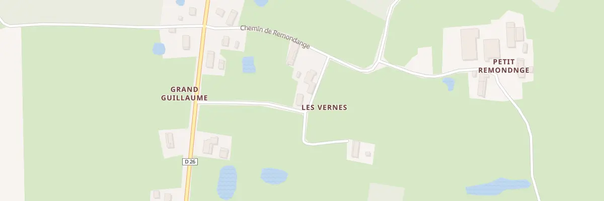 Plan du 169 Che des Vernes à Saint-Didier-d’Aussiat