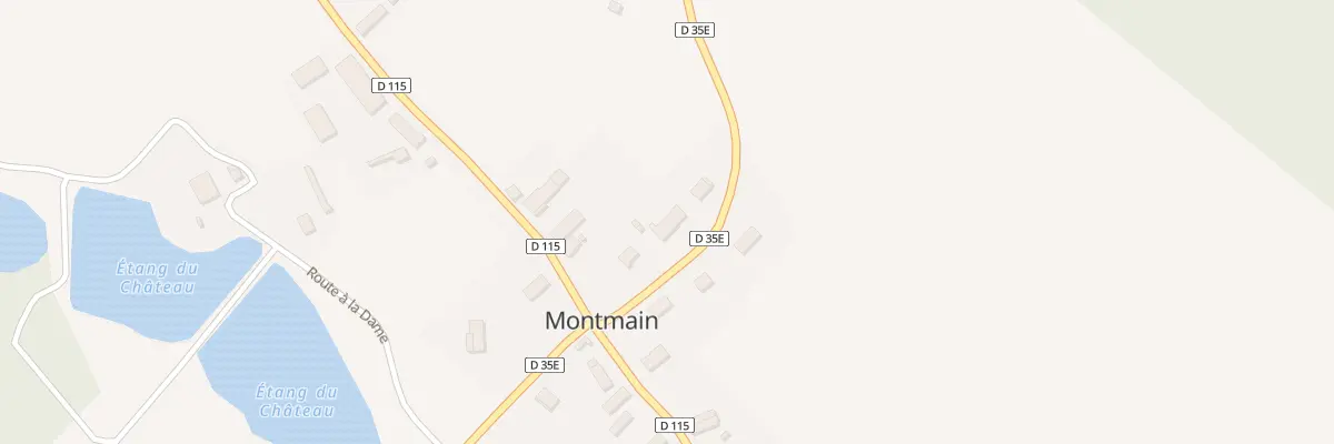 Plan du 4 Rte des Chevreuils à Montmain