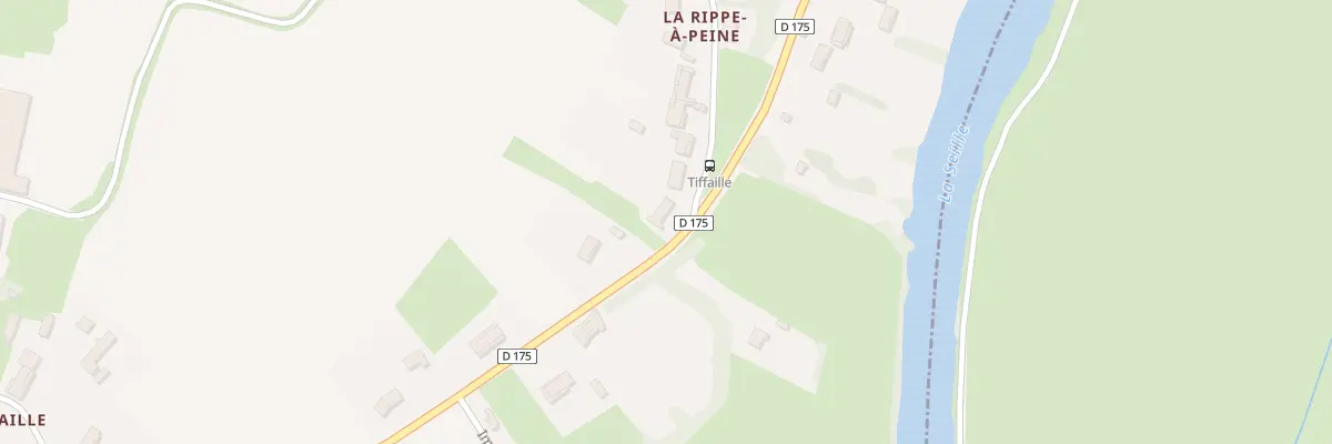 Plan du 2595 Rue Grande Rue à Huilly-sur-Seille