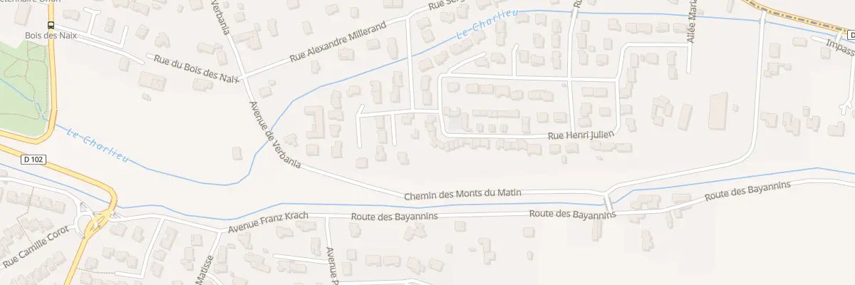 Plan du 43 Rue Henri Jullien à Bourg-de-Péage