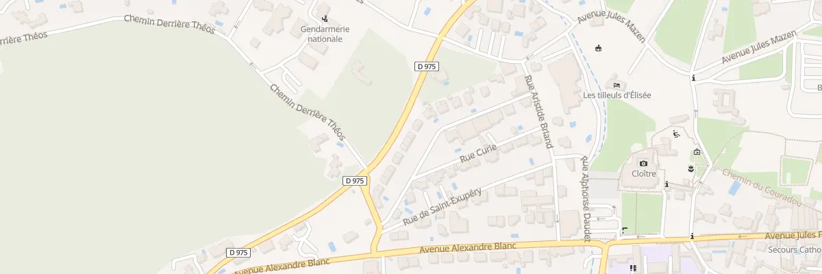 Plan du 19 Rue Loucheur à Vaison-la-Romaine
