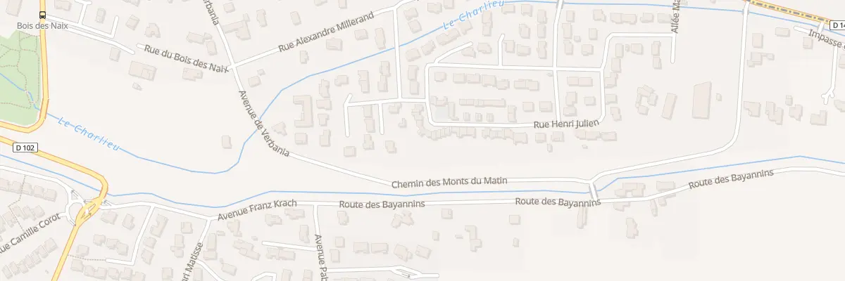 Plan du 41 Rue Henri Jullien à Bourg-de-Péage