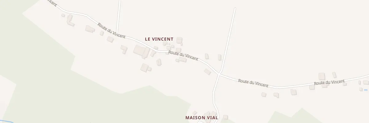 Plan du 1638 Rte du Vincent à Meyssiez
