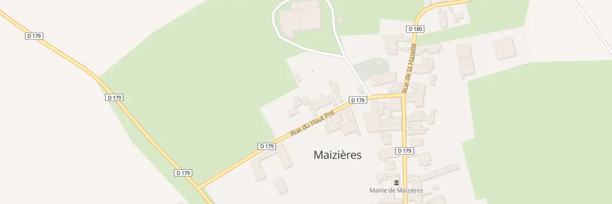 Plan du 10 Rue du Haut Pre à Maizières