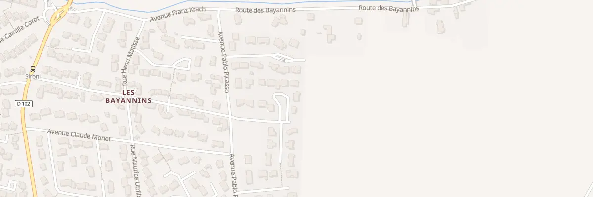 Plan du 13 Imp Salvador Dali à Bourg-de-Péage