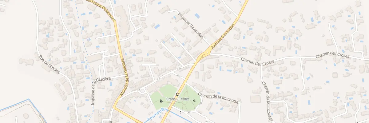 Plan du 37B Rue Aristide Briand à Grans