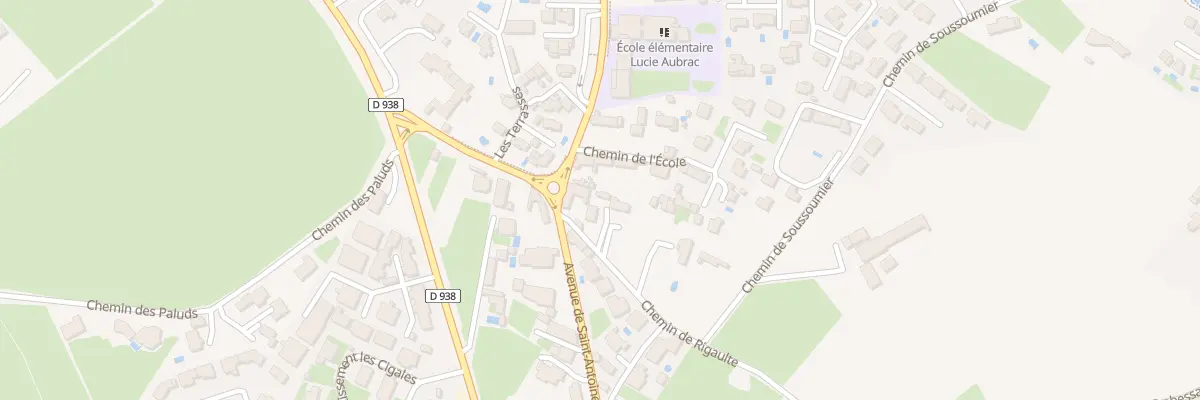 Plan du 45 Che de Rigaulte à L’Isle-sur-la-Sorgue