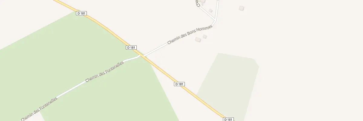 Plan du 2 Che des Bonshommes à Mathons