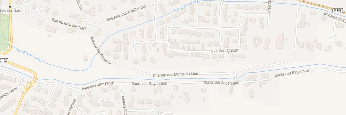 Plan du 37 Rue Henri Jullien à Bourg-de-Péage