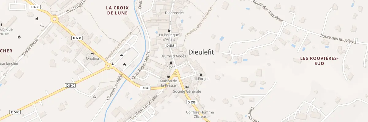 Plan du 75A Rue du Bourg à Dieulefit